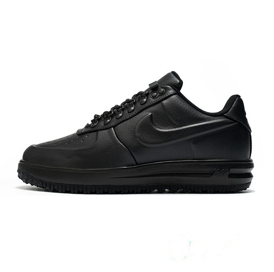 Women's Air Force 1 Black Shoes 018